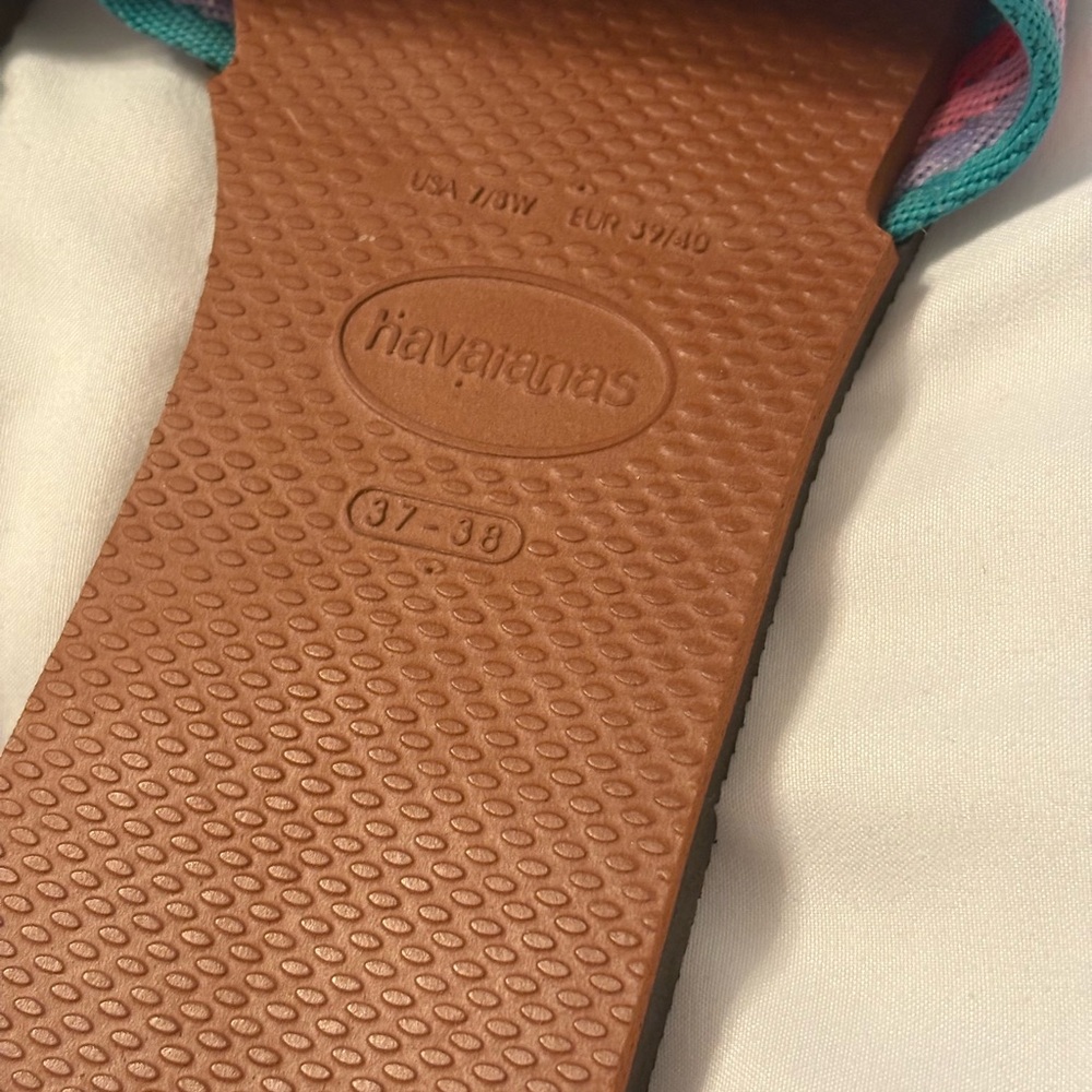 Havaianas Multicolor Striped Sandals - Picture 3 of 8